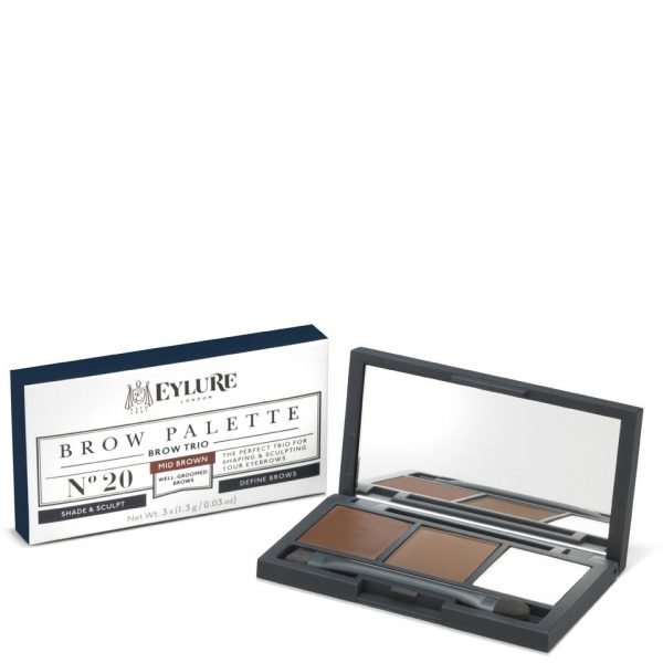 Eylure Brow Palette Mid Brown