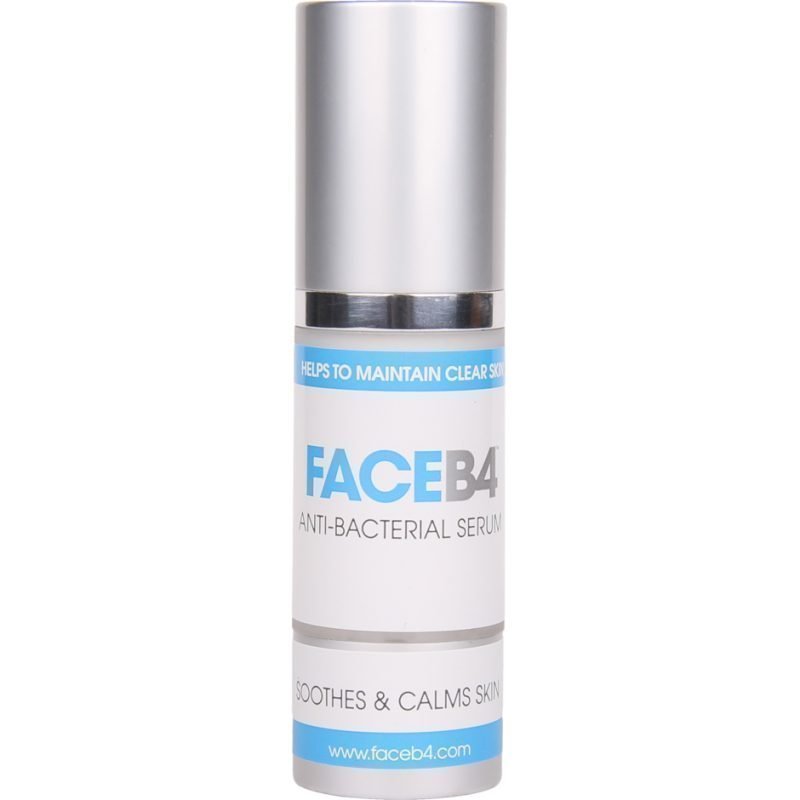 FaceB4 Anti-Bacterial Serum Soothes And Calmes Skin 30ml