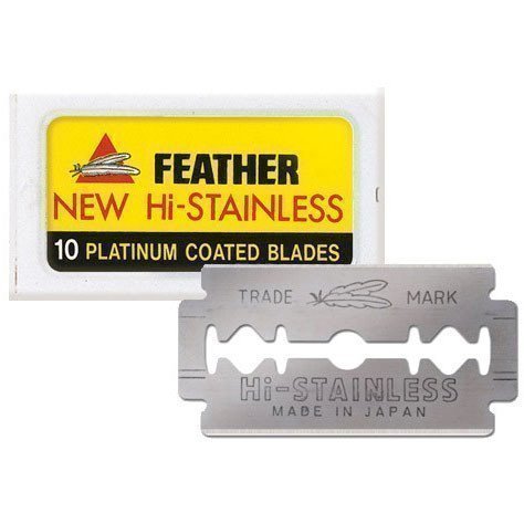 Feather 10 Platinum Coated Plates