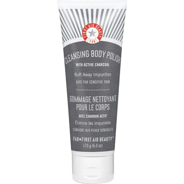 First Aid Beauty Cleansing Body Polish With Active Charcoal 170 G