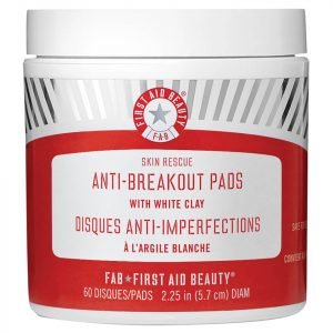 First Aid Beauty Skin Rescue Anti-Breakout Pads With White Clay