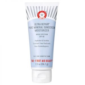 First Aid Beauty Ultra Repair Pure Mineral Sunscreen Moisturizer Spf40 56.7 G