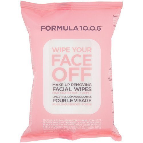 Formula 10.0.6 Wipe Your Face Off Make-Up Removing Facial Wipes