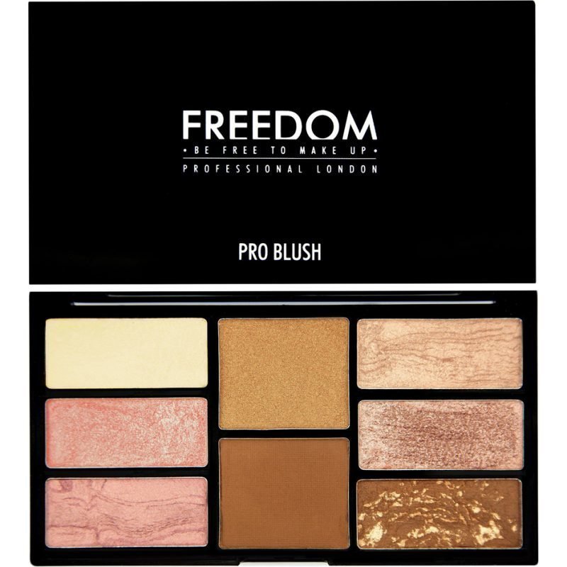 Freedom Makeup London Pro Blush Palette Bronze And Baked