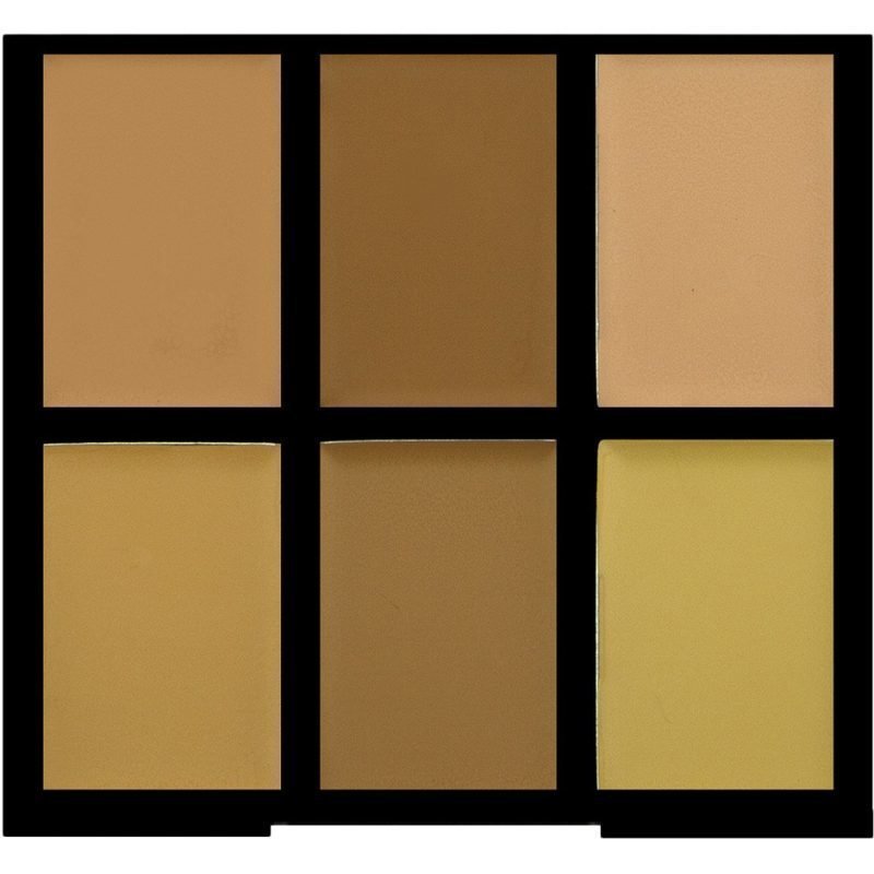 Freedom Makeup London Pro Conceal & Correct Light/Medium 6 Cream Concealing shades