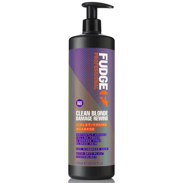 Fudge Clean Blonde Damage Rewind Shampoo 1000 Ml