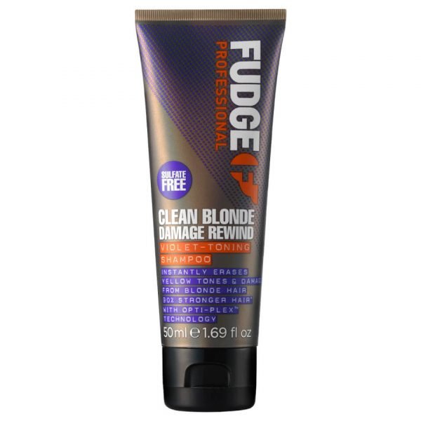 Fudge Clean Blonde Damage Rewind Shampoo 50 Ml