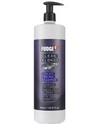 Fudge Clean Blonde Violet Toning Shampoo 1000ml