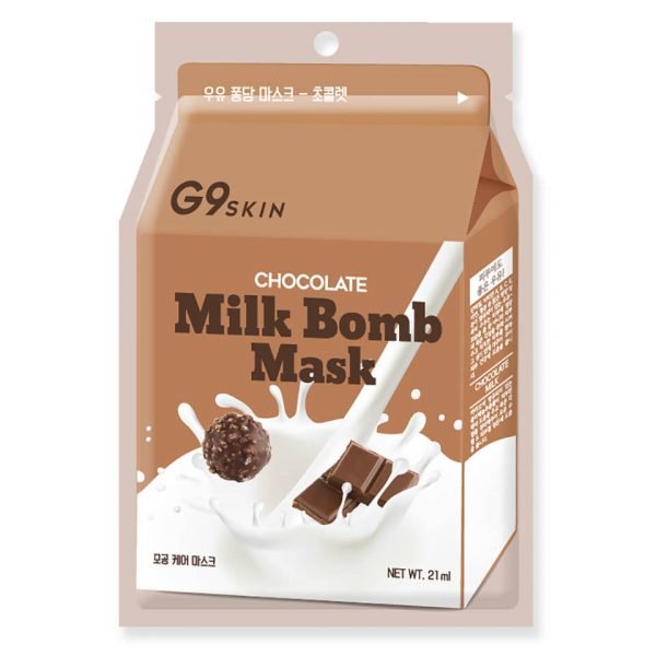 G9skin Milk Bomb Mask Chocolate 21 Ml