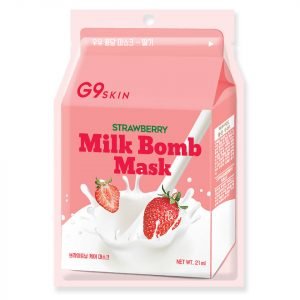 G9skin Milk Bomb Mask Strawberry 21 Ml