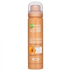 Garnier Ambre Solaire No Streaks Bronzer Face Mist Light 75 Ml