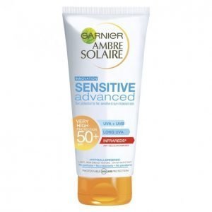 Garnier Ambre Solaire Sensitive Advanced Milk Spf 50 Aurinkovoide 200 Ml