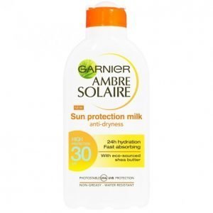 Garnier Ambre Solaire Sun Protection Milk Spf 30 Aurinkoemulsio 200 Ml