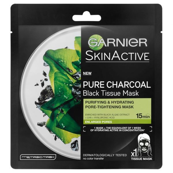Garnier Charcoal And Algae Hydrating Face Sheet Mask