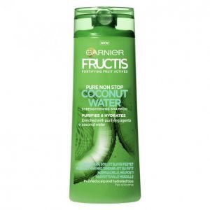 Garnier Fructis Pure Non Stop Coconut Water Shampoo Normaali Rasvoittuva 250 Ml