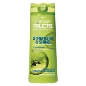 Garnier Fructis Strength & Shine Shampoo Normaaleille Hiuksille 250 Ml