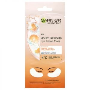 Garnier Hyaluronic Acid And Orange Juice Eye Sheet Mask