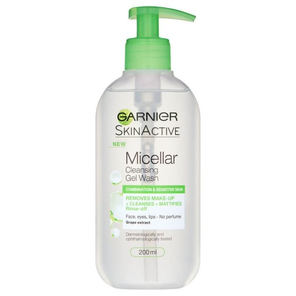 Garnier Micellar Gel Face Wash Combination & Sensitive Skin 200 Ml