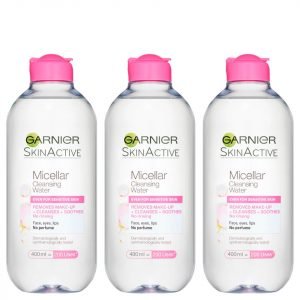 Garnier Micellar Water Sensitive Skin 400 Ml 3 Pack