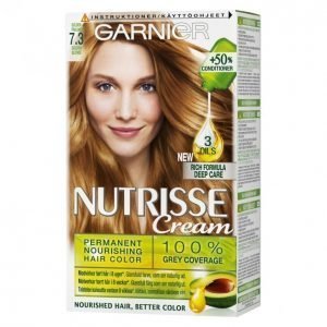 Garnier Nutrisse 7.3 Tummanvaalea Kulta Kestoväri