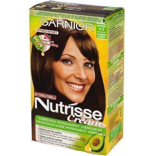 Garnier Nutrisse Cream 4.3 Cappucino Golden Brown