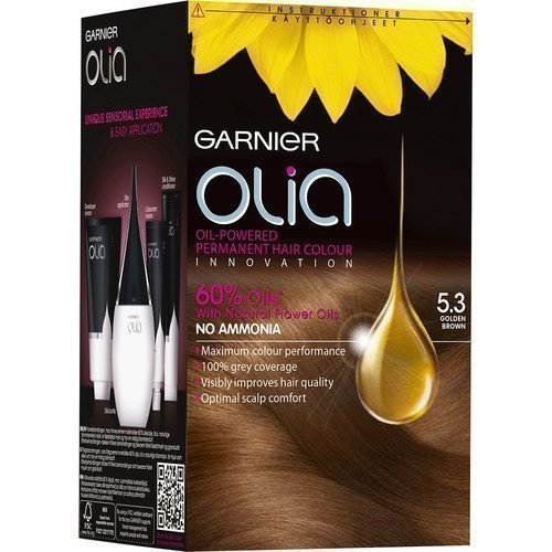 Garnier Olia Permanent Hair Colour 5.3 Golden Brown