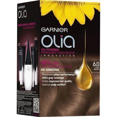 Garnier Olia Permanent Hair Colour 6.0 Light Brown