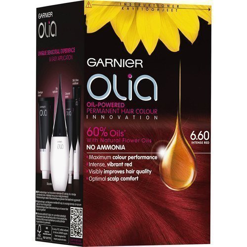 Garnier Olia Permanent Hair Colour 6.60 Intense Red