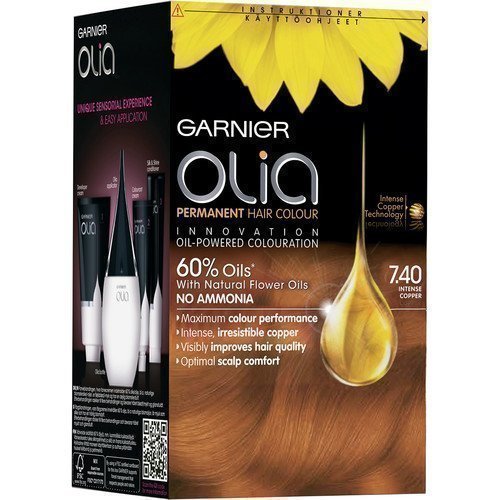 Garnier Olia Permanent Hair Colour 7.40 Intense Copper