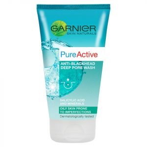 Garnier Pure Active Anti-Blackhead Wash 150 Ml