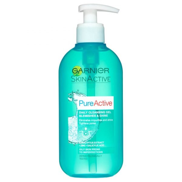 Garnier Pure Active Daily Cleansing Gel Oily Skin 200 Ml