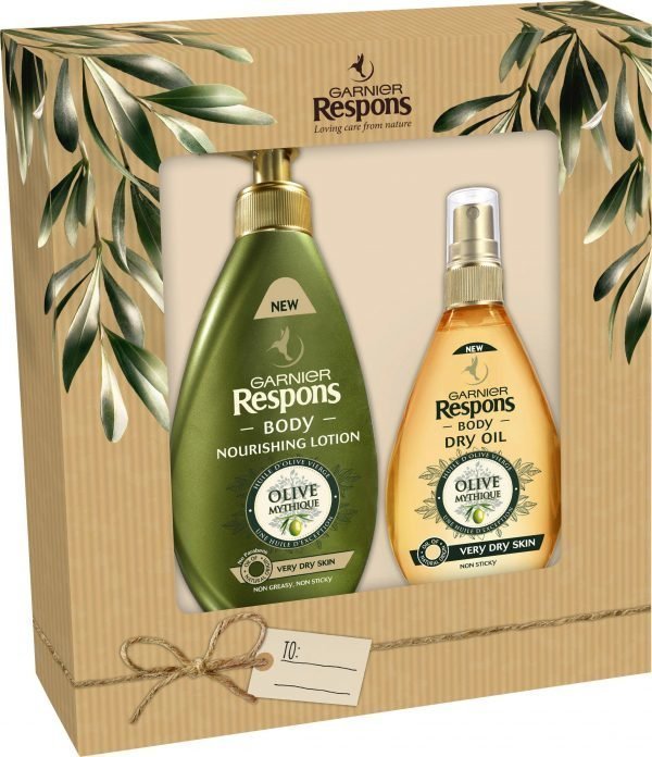 Garnier Respons Body Mythic Olive Lahjapakkaus 2016