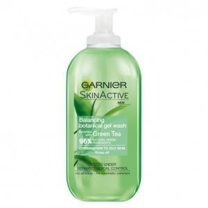 Garnier Skin Active Green Tea Tasapainottava Puhdistusgeeli 200 Ml