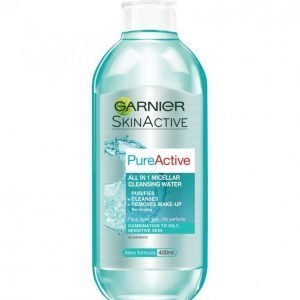 Garnier Skin Active Pure Active All-In-1 Micellar Puhdistusvesi 400 Ml