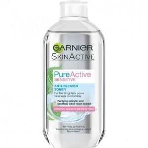 Garnier Skin Active Pure Active Sensitive Kasvovesi 200 Ml