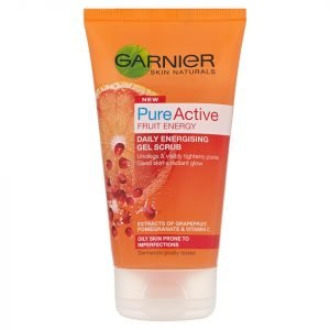 Garnier Skin Naturals Pure Active Energising Gel Scrub 150 Ml