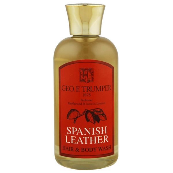 Geo. F. Trumper Travel Spanish Leather Hair And Body Wash 100 Ml