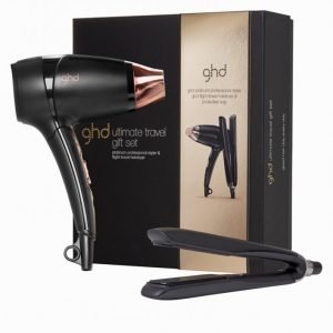 Ghd Ultimate Travel Set Suoristusrauta Musta