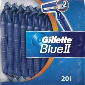 Gillette Blue Ii Dis Fixed Cap Varsiterät 20 Kpl