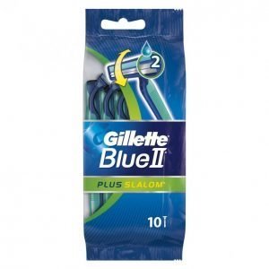 Gillette Blue Ii Plus Slalom Varsiterä 10 Kpl