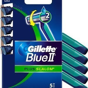 Gillette Blue Ii Plus Slalom Varsiterä 5 Kpl