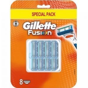 Gillette Fusion Manual Terät 8-Pakkaus