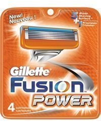 Gillette Fusion Power 4-pack