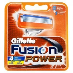 Gillette Fusion Power Vaihtoterä 4 Kpl
