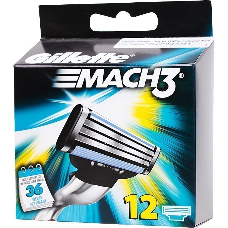 Gillette Mach 3 12 Pack