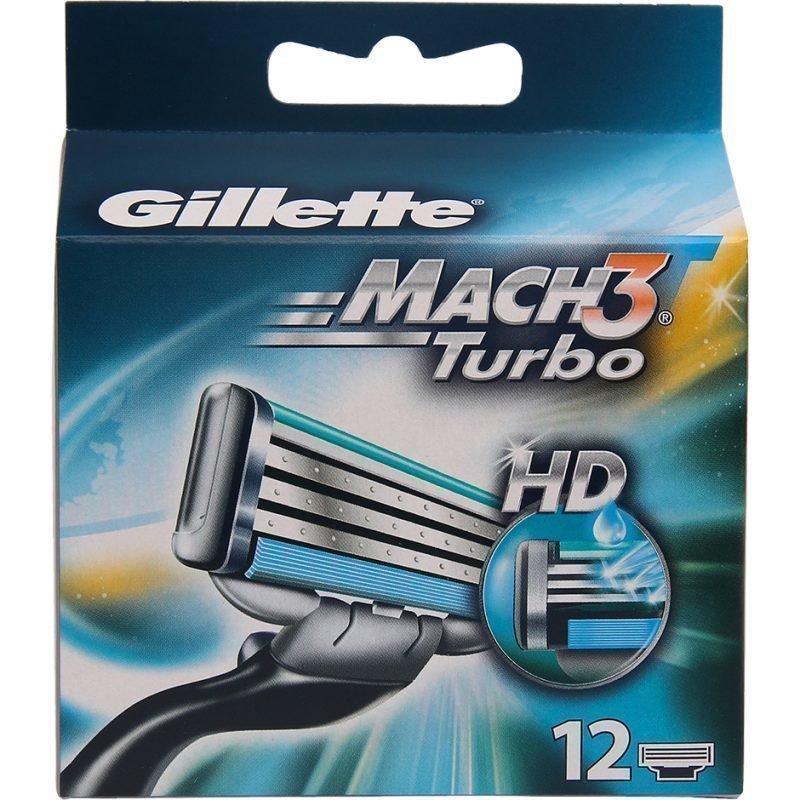 Gillette Mach 3 Turbo 12 Pack