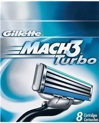Gillette Mach3 Turbo 8-pack