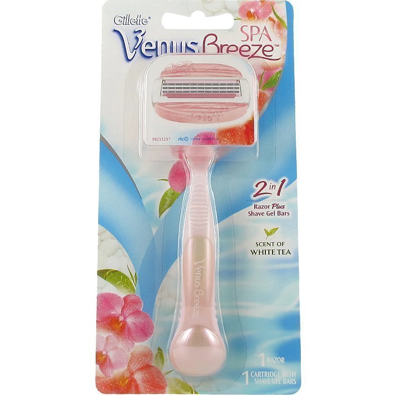 Gillette Venus Breeze SPA 1 Rakhyvel 1 Rakblad inkl. Gel