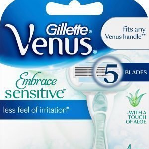 Gillette Venus Embrace Sensitive Terät 4 Kpl