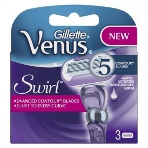 Gillette Venus Swirl Terä 3 Kpl